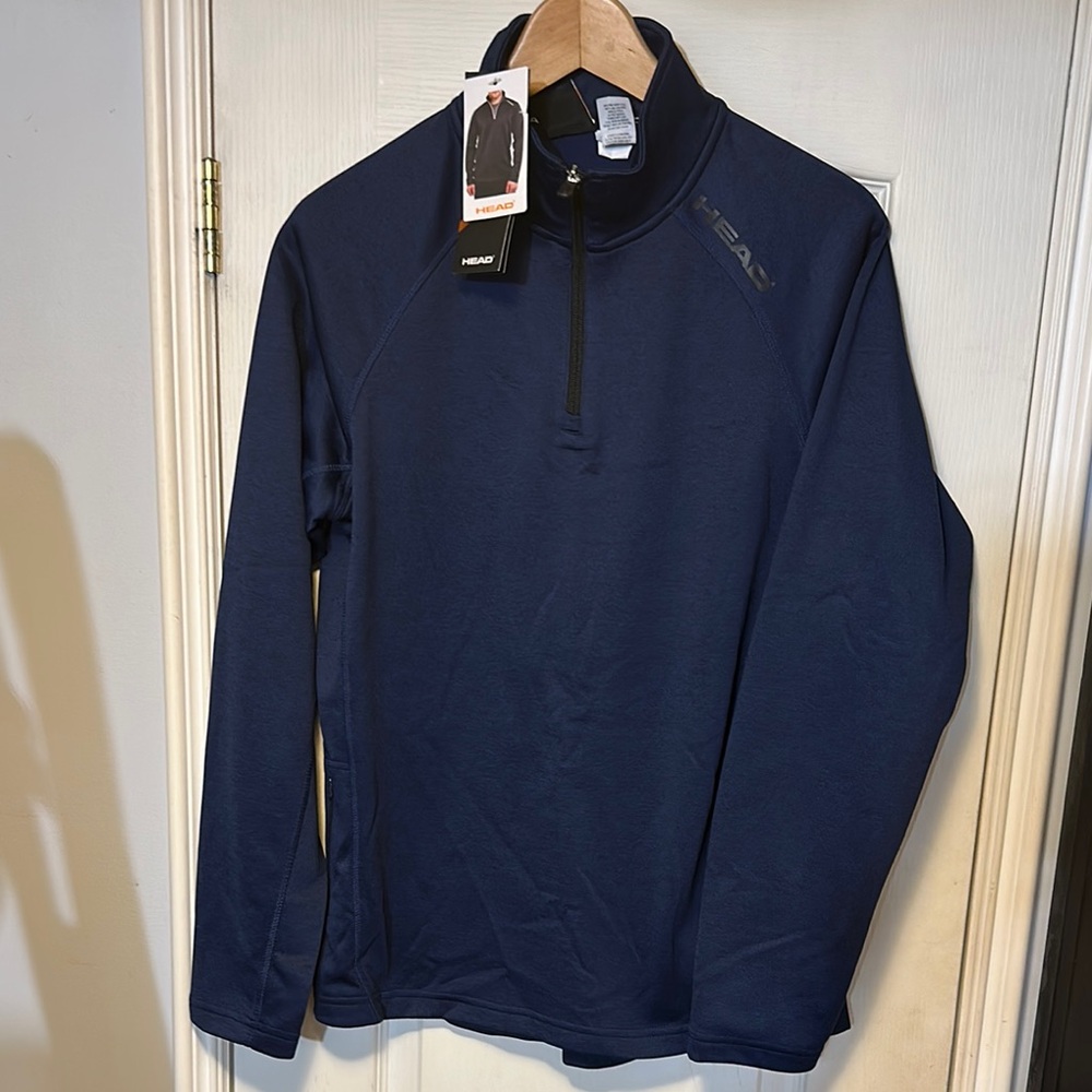 HEAD Men's Navy Sweater Size S NWT
